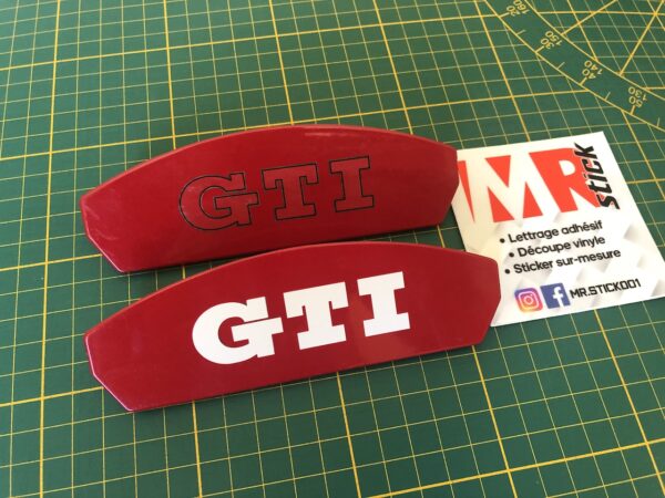 Sticker GTI frein (Lot de 2) – Image 2