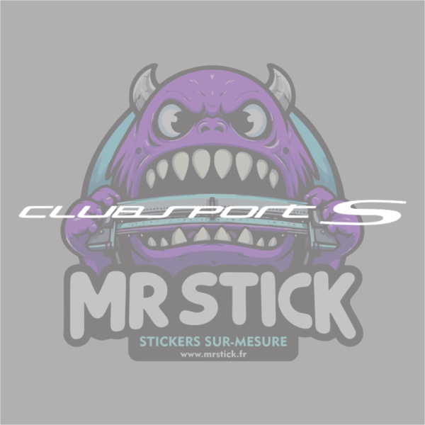 Sticker CLUBSPORT S – Image 3