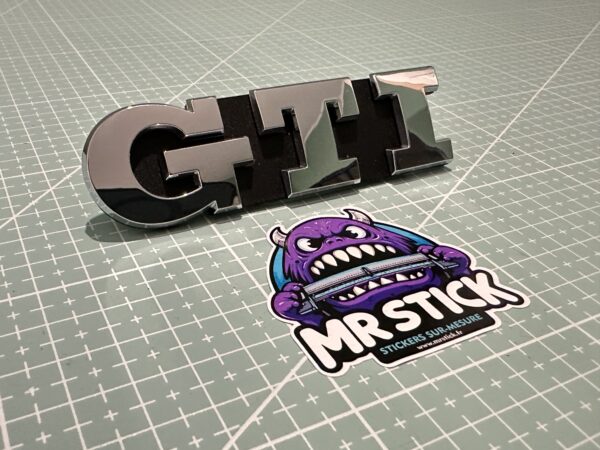 Sticker logo GTI Golf 7 – Image 2