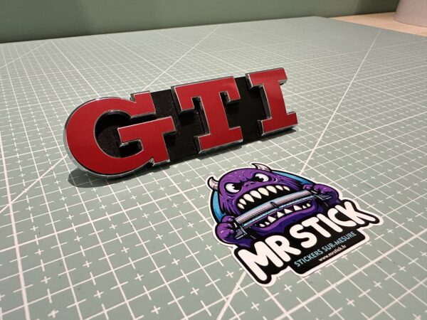 Sticker logo GTI Golf 7