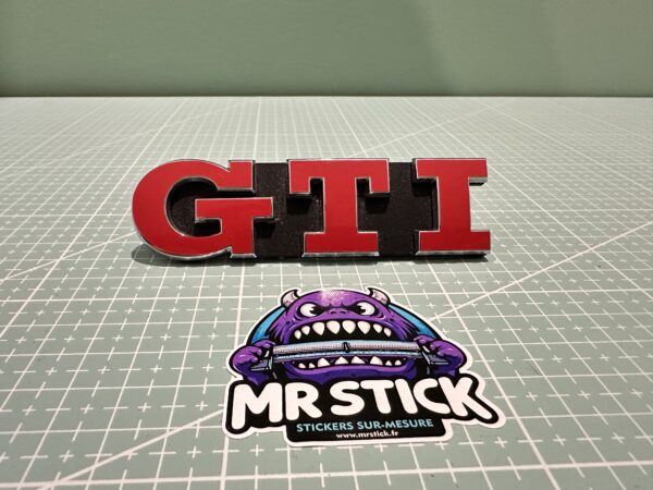 Sticker logo GTI Golf 7 – Image 3