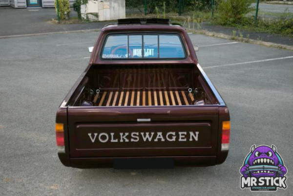 Lettrage VOLKSWAGEN caddy MK1 – Image 2