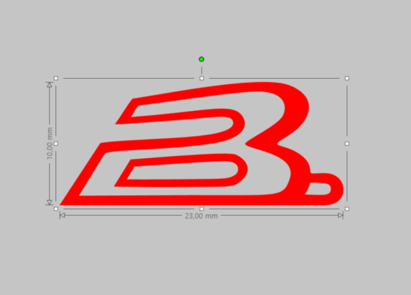 Logo Bocanegra 10mmx23mm
