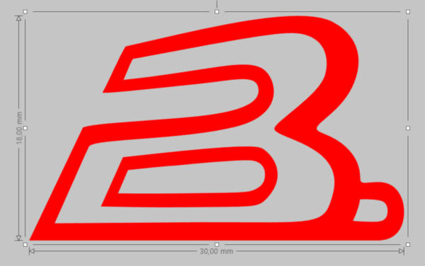 Logo Bocanegra 18mmx30mm
